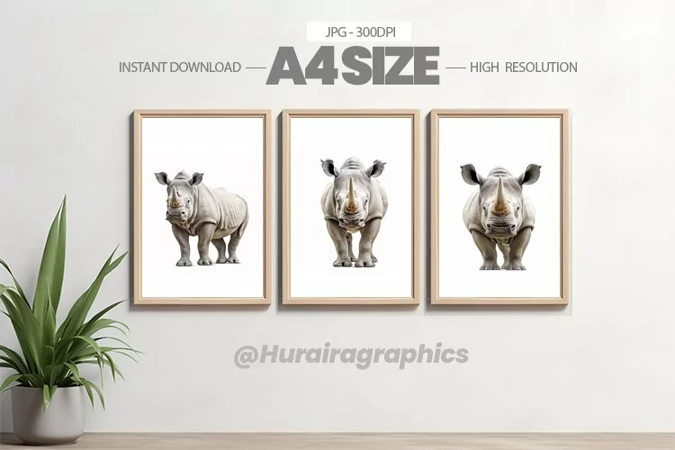Animal Wall Art - 03 Variations