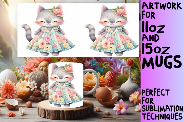 Cat Watercolor Image 18