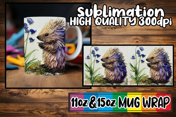 Unique adventures 11oz 15oz sublimation wrap, Animals
