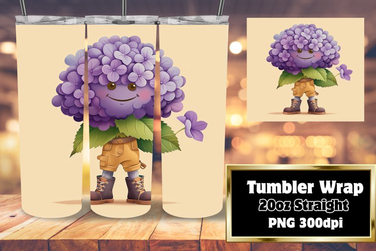 Vintage Blossom Bliss: 20oz Tumbler Wraps