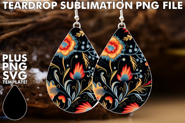 Fashion-Forward Embroidered Earring