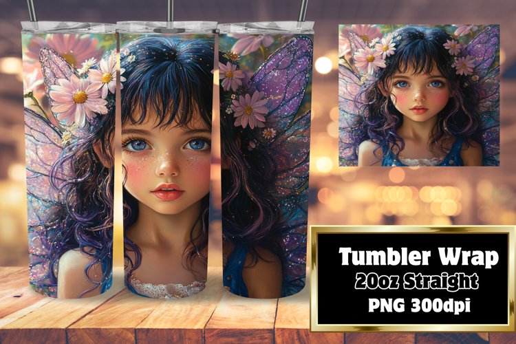 TRENDY 20oz Sublimation Tumbler , Fairy