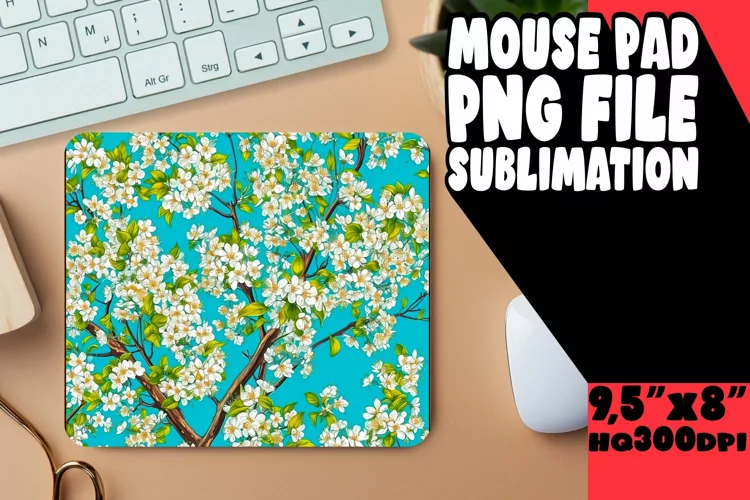 Chic Spring Blossom Sublimation