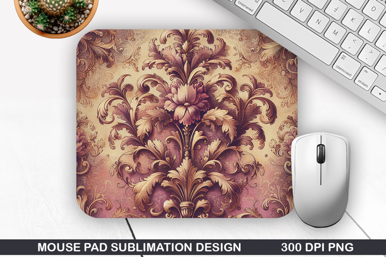 Vintage Mouse Pad Sublimation PNG Design - Mouse Pad PNG