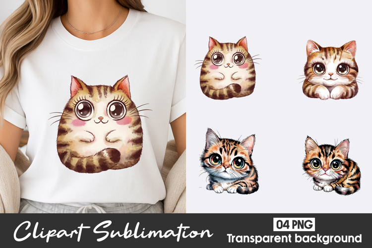 Cute Cat Clipart  Image 6