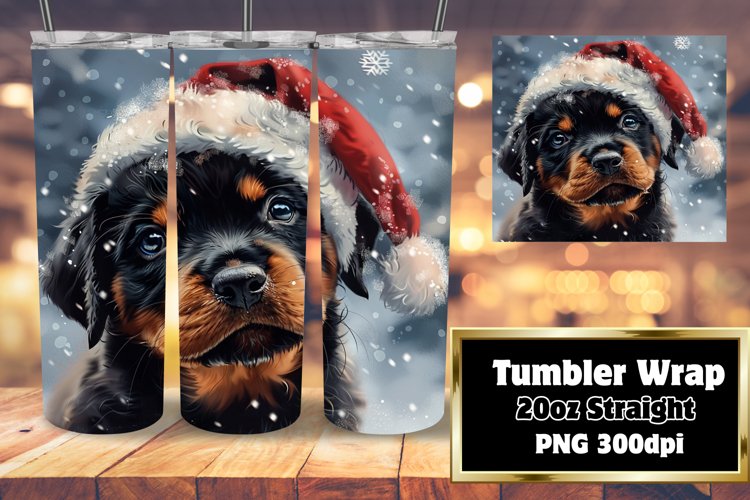 Christmas Tumbler Wrap Image 2