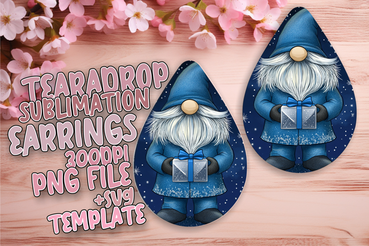 Whimsical Teardrop Design for DIY , Gnome