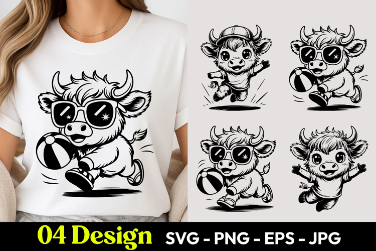 Cute Cow SVGs Image 5