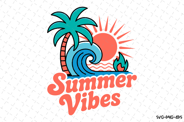 Summer Vibes Svg Image 7