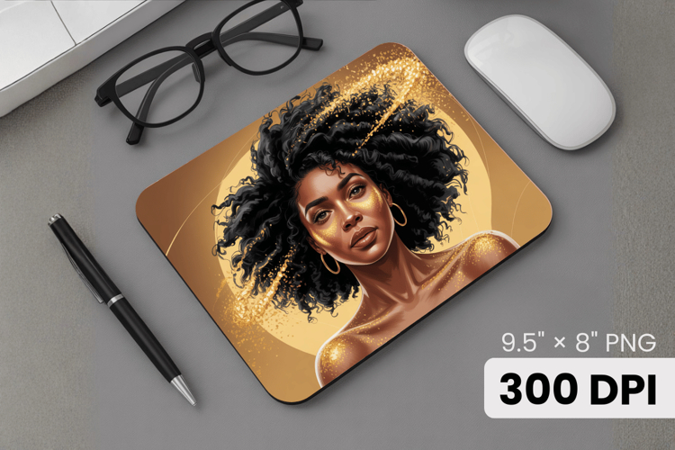 Black Girl Afro Png Image 12