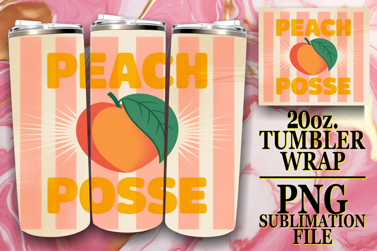 SERENE MOMENTS 20oz TUMBLER WRAP, Retro Food