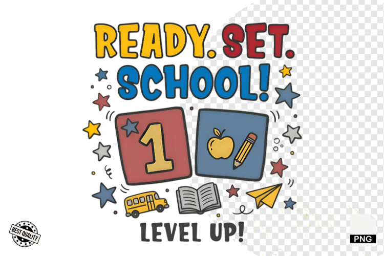 Back to School Sublimation PNG