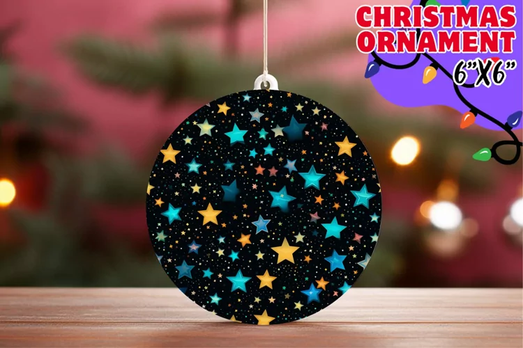 Stellar Festivities: Holiday Ornament Sublimations