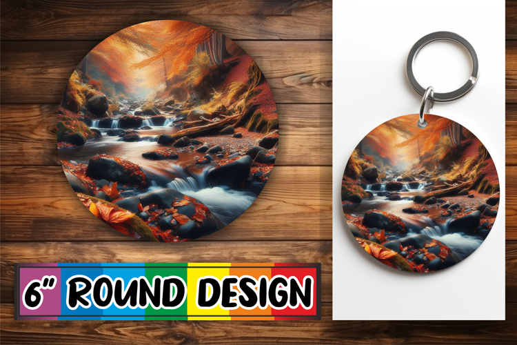 Unique Circle Designs for Gifts, Autumn