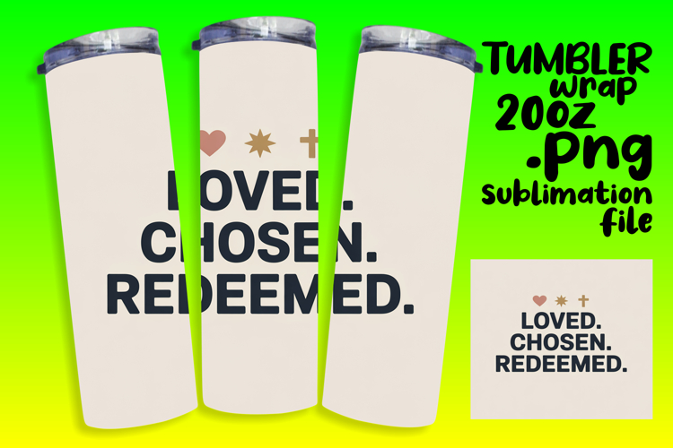 CUSTOM PNG Tumbler Design 20oz , Religious