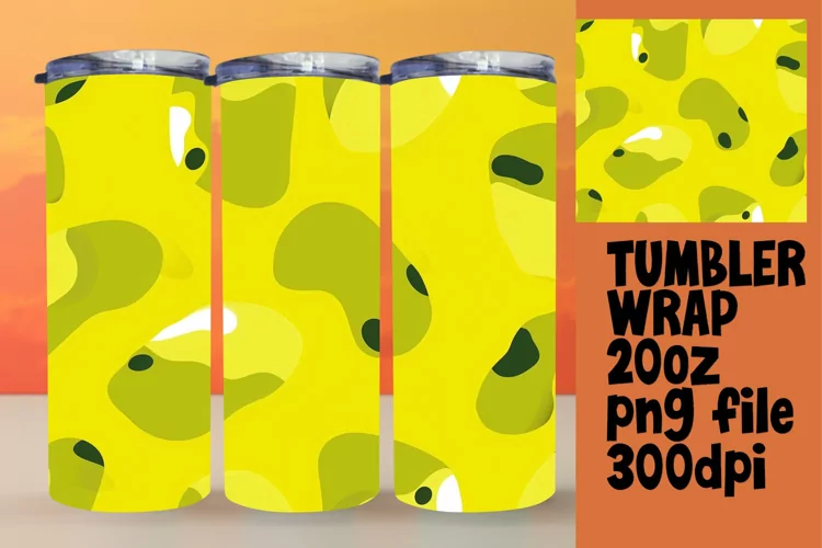 Abstract Neon Fusion Tumblers 20oz