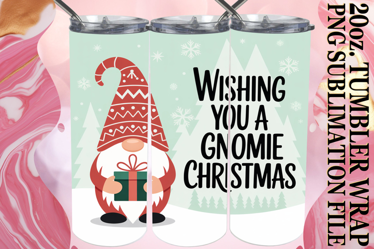 Christmas Tumbler Wrap