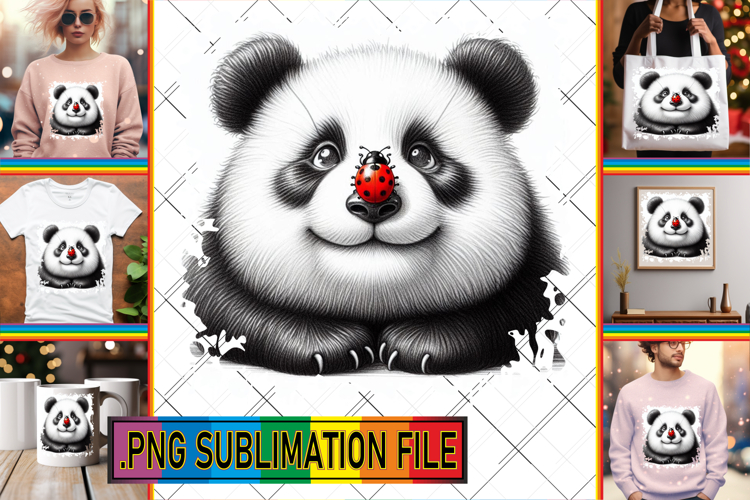 RADIANT TSHIRT Art PNG, Cute Animals