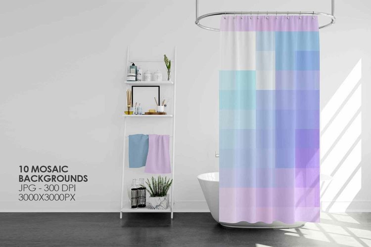 60 Colorful Backgrounds - Rainbow Shades - JPG
