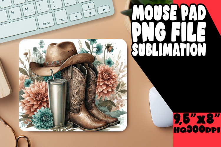 CHEERFUL MOUSE MAT GIFT INSPIRATION, Western