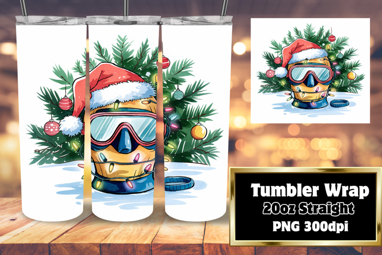 RADIANT 20oz Tumbler PNG Design , Holiday