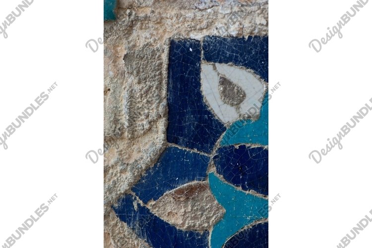 Asian old ceramic mosaic example image 1