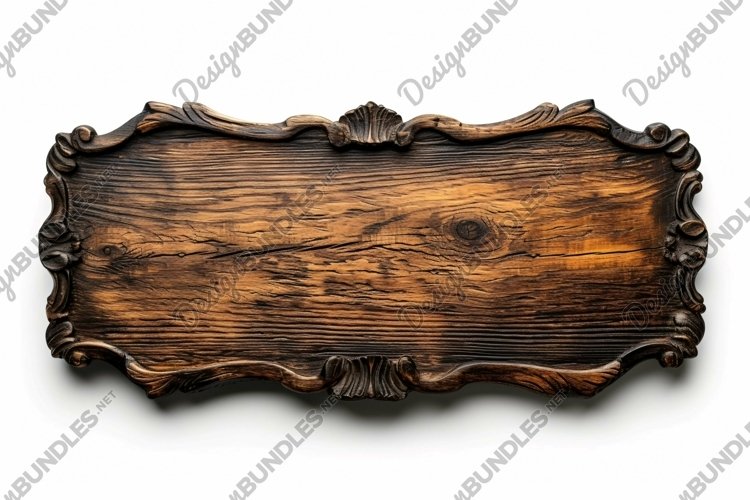 Wooden Sign Clipart Image 2