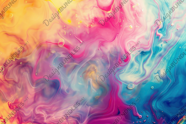 Fluid Art Background Wallpaper