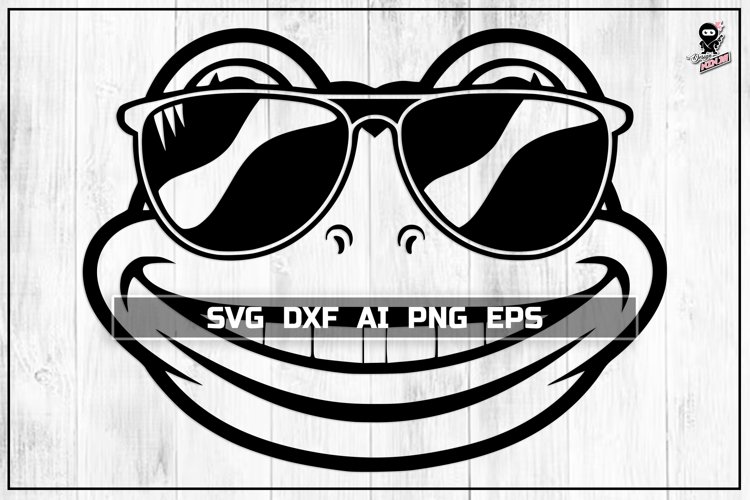 Cute Frog Svg Image 6