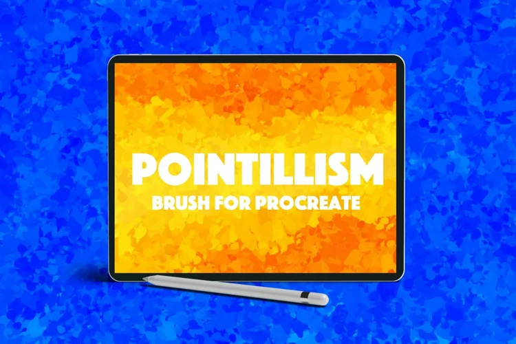 Pointillism Procreate Brush