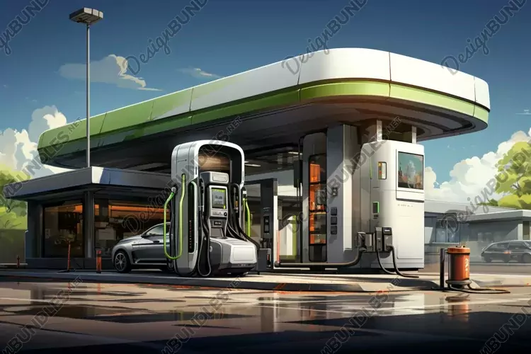 Electric bike filling stations