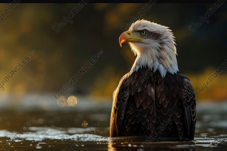 Bald Eagle Clipart Image 5