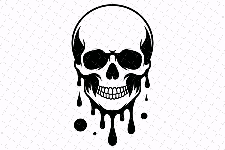 Cute Skull Svg Image 15