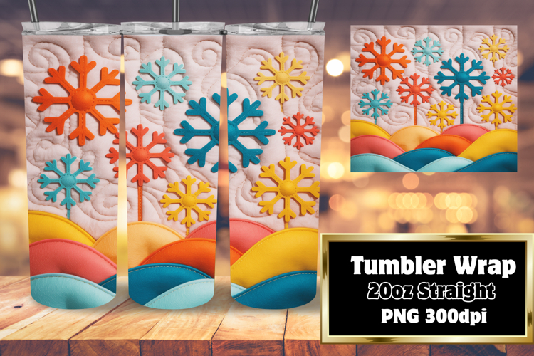 Christmas Tumbler Wrap Image 3