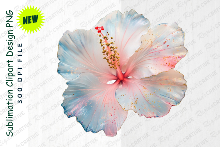 Hibiscus Flower Clipart Image 14
