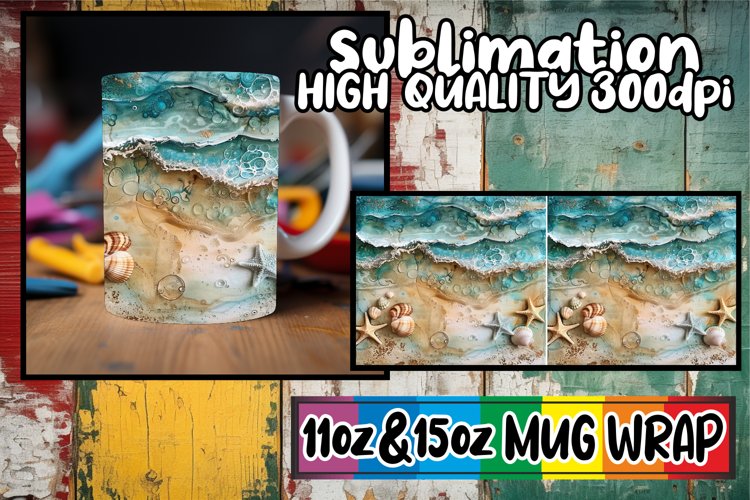 Beach Sublimation Design Image 8