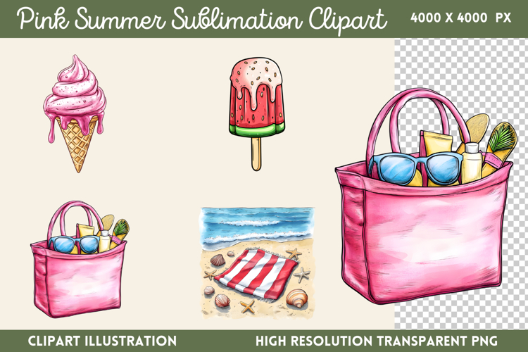 Summer Beach Clipart Image 22