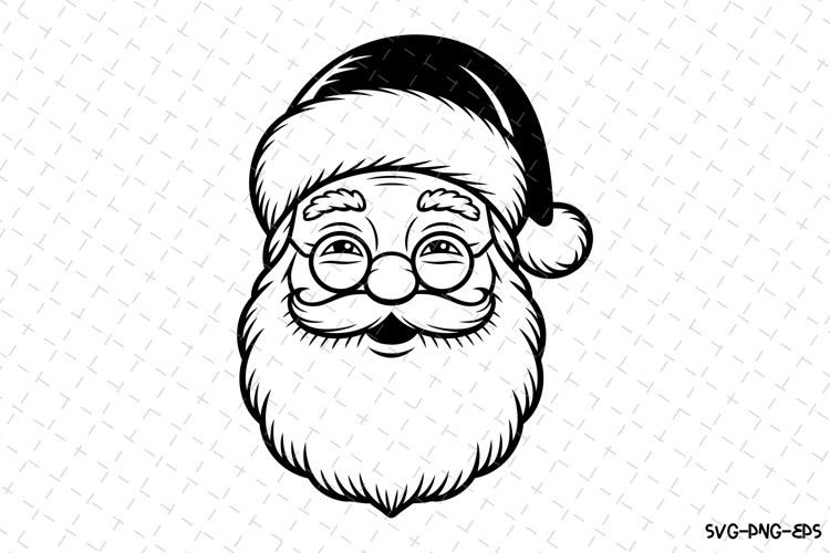 Christmas Santa Svg | Christmas Svg | Svg Cut Files