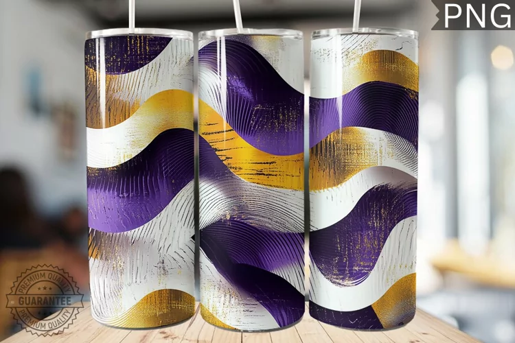 Abstract Pattern Tumbler Warp - High Quality 300 Dpi