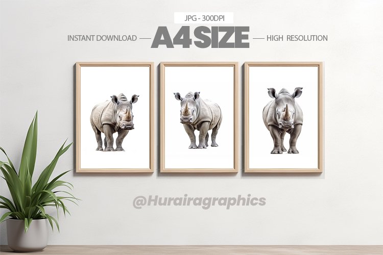 Animal Wall Art - 03 Variations example image 1