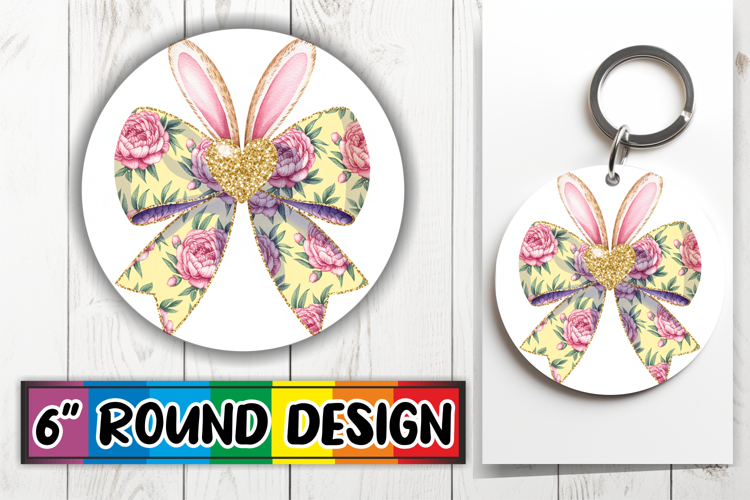 Timeless Circle Designs for Gifts, Easter Bow