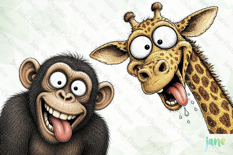 Funny Animal PNG Clipart