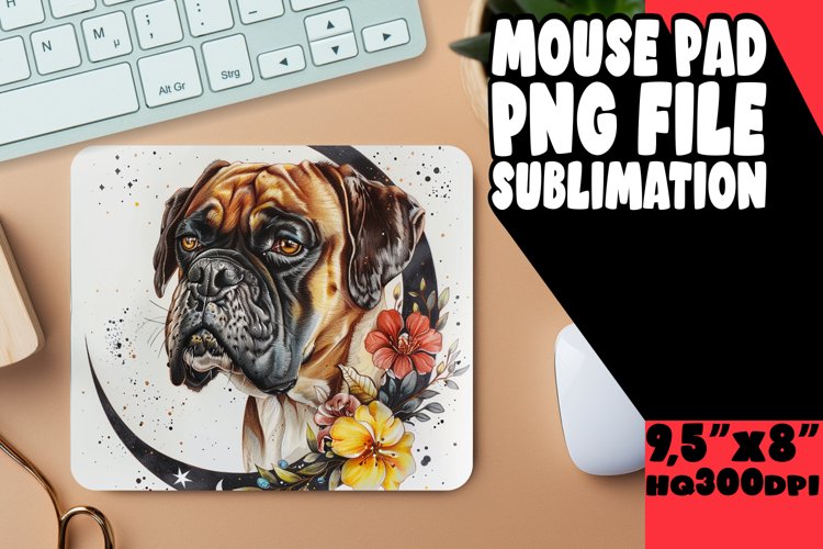 Doggie Dreamscapes: Pet-Themed Mouse Pads example image 1