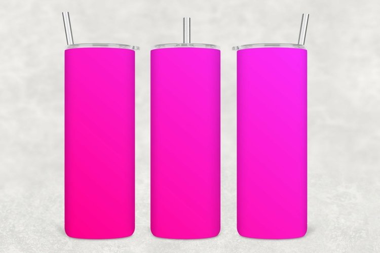 Ombre Gradient Tumbler Wrap Sublimation