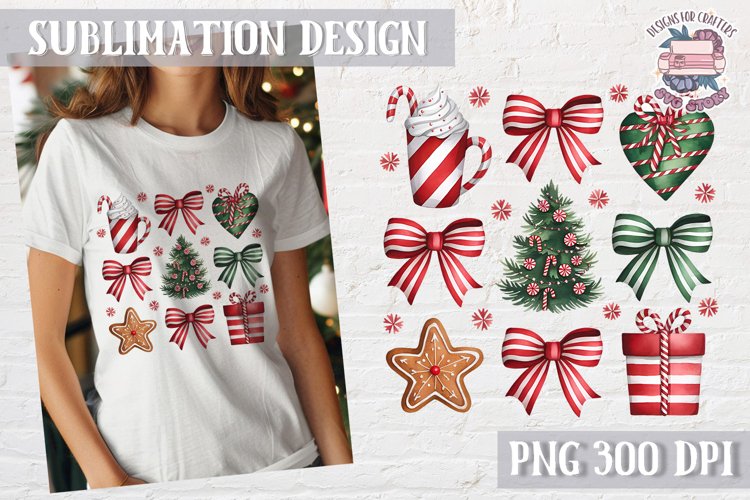 Christmas Bow Clipart Image 11