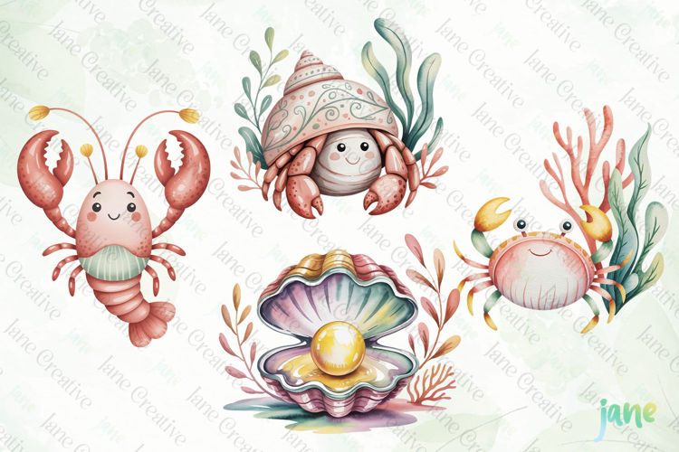 Cottage Ocean Clipart
