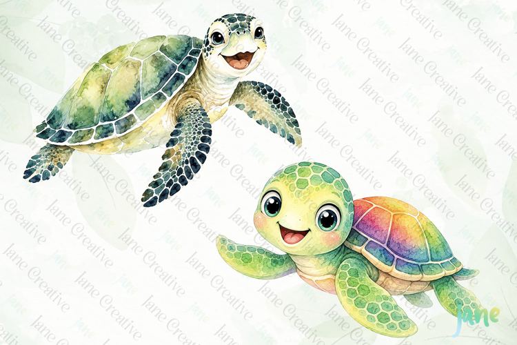 Cute Ocean Animal PNG