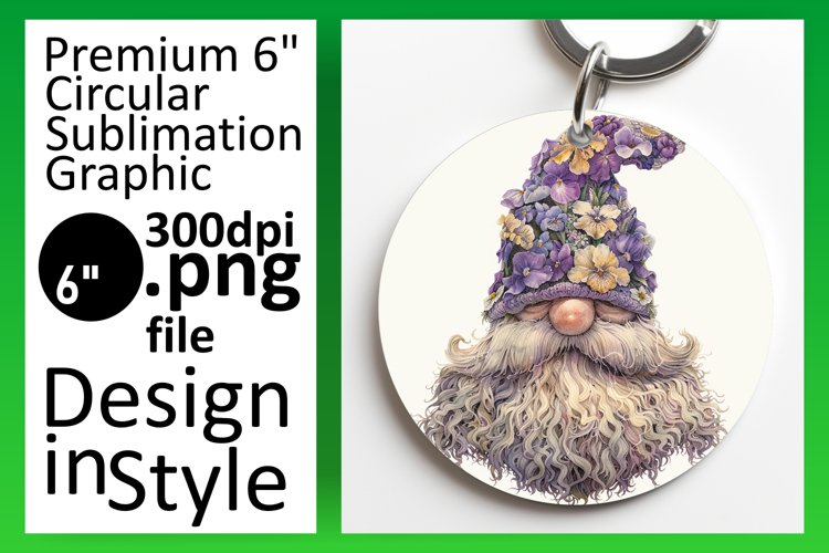 Cute Gnome Clipart Image 4
