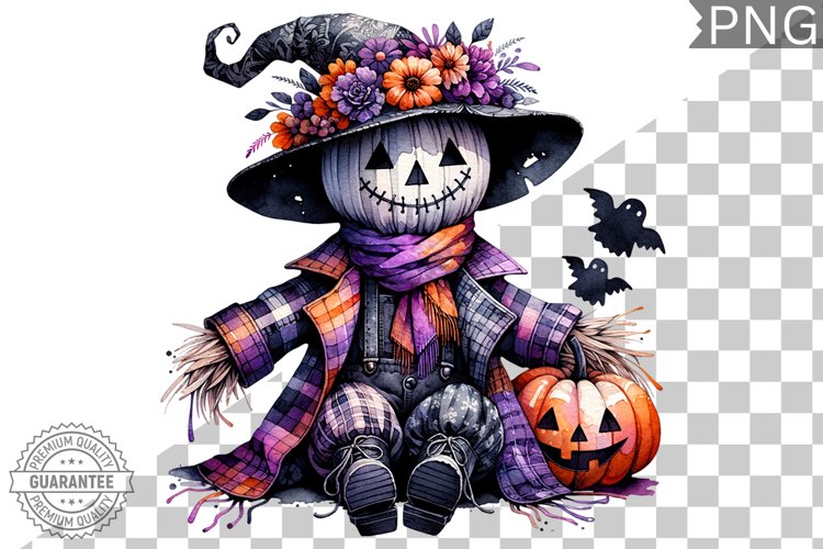 Scarecrow Clipart Image 23