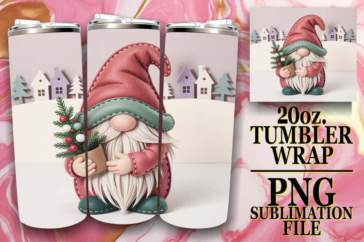 Christmas Tumbler Wrap Image 8